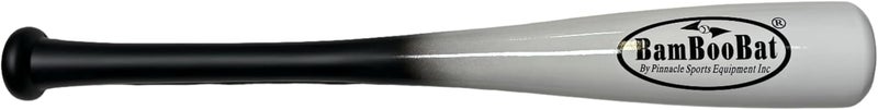 BamBooBat by PINNACLE SPORTS EQUIPMENT INC. Adult Baseball and Softball Wood One Hand Training Bat- 18 Inch or 21 Inch - Image 1